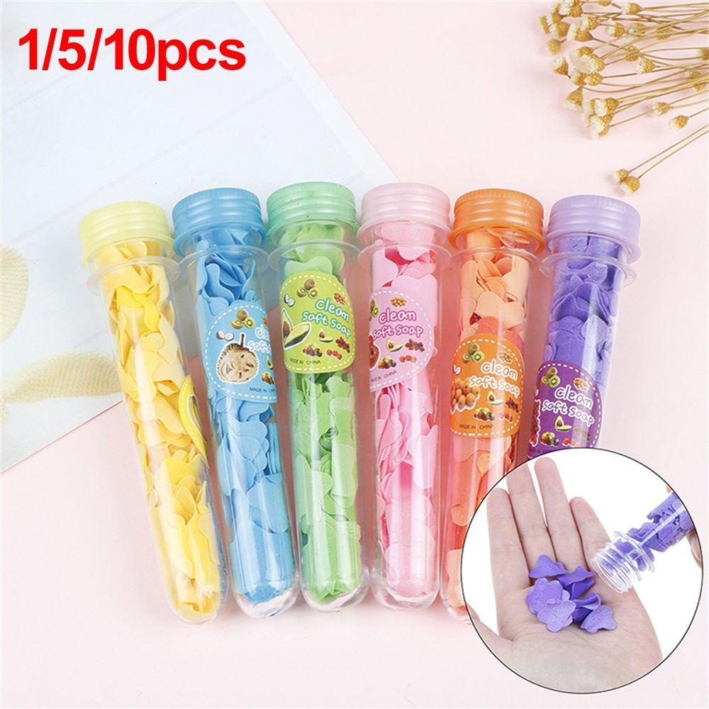1 / 5 / 10 Ống Xà Phòng Giấy KAREN Khử Trùng Chăm Sóc Sức Khỏe Chống Chảy Xệ