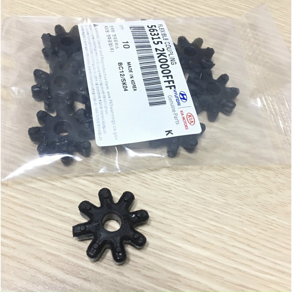 Cao su hoa khế đệm khớp nối mô tơ trợ lực lái dùng chung cerato,elantra,forte,i10
