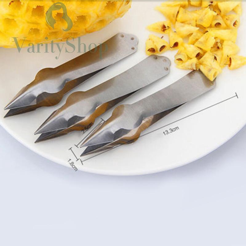 Kẹp gắp mắt dứa cầm tay bằng thép không gỉ tiện dụng