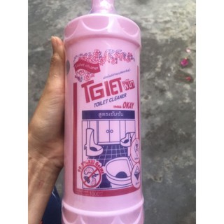 nước tẩy nhà vệ sinh và bồn cầu okay hồng thái lan