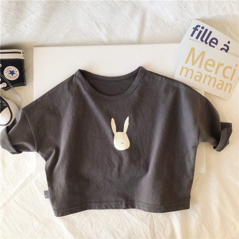[Babycat] Hàng Có Sẵn Áo Thun Cotton Tay Dài Phong Cách Nhật Bản Hàn Quốc Thời Trang Xuân Thu Cho Bé Trai Bé Gái