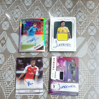 Thẻ Chữ Ký,Mảnh Áo Panini;Topps cầu thủ bóng đá
