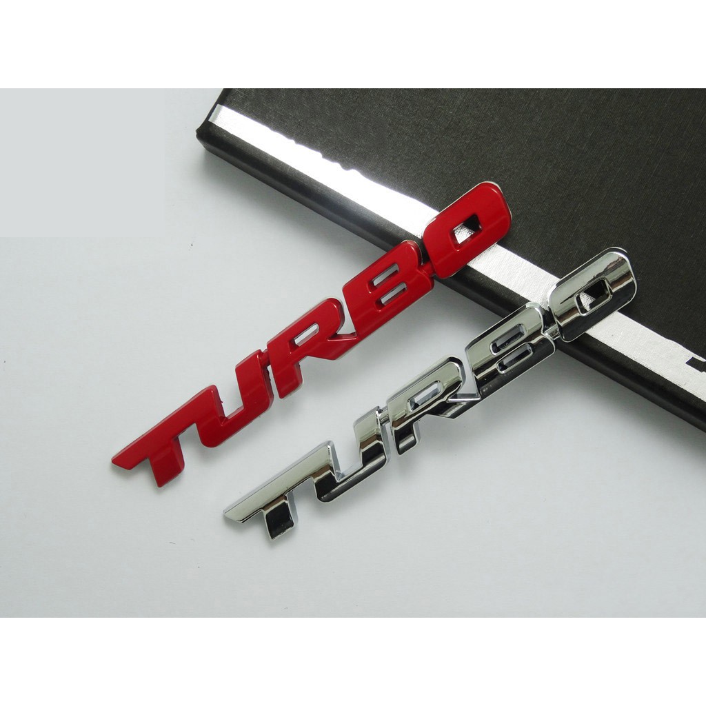 Tem Decal Chữ Nổi Turbo MS-29