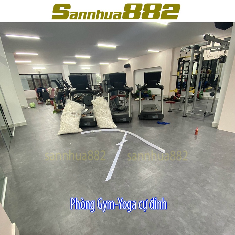 Sàn nhựa vân xi măng bê tông chất đẹp hàng loại 1