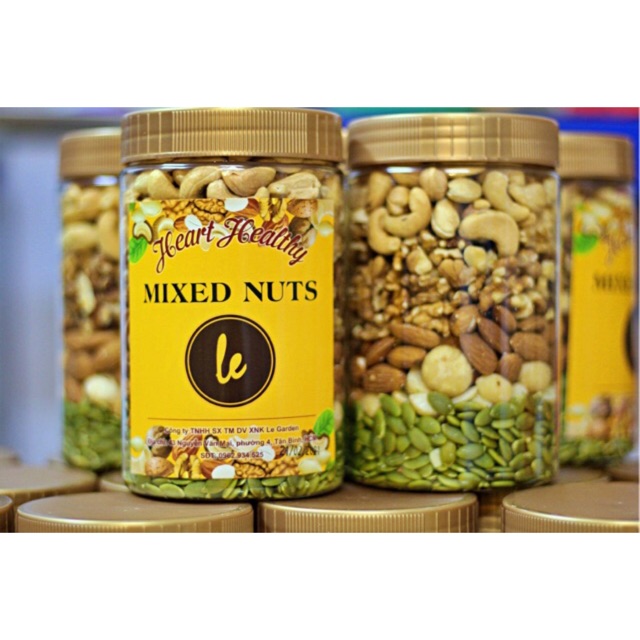 Mixed Nuts - 5 loại hạt dinh dưỡng 500gr