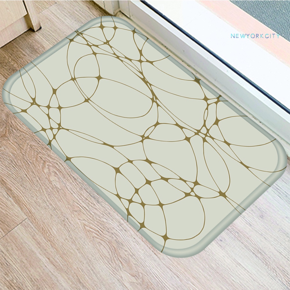 Thảm lót cửa chùi chân Chống Trượt Hình Bướm Dành Cho Gia Đình