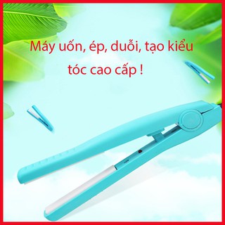 Máy Uốn Tóc, ép tóc, Duỗi Tóc Mini Tạo Kiểu Nhỏ Gọn, Tiện Lợi