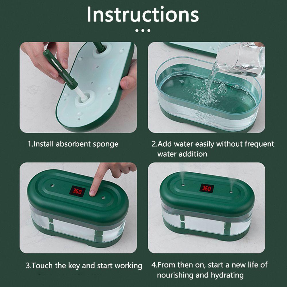 Máy Phun Sương Tạo Độ Ẩm Không Khí Để Bàn Trang Trí Xe Hơi