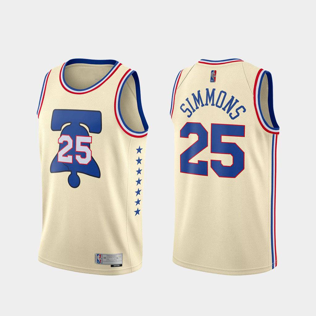 Áo Bóng Rổ NBA Jersey Philadelphia 76Es Harris Maxey Scott Simmons Dễ Thương