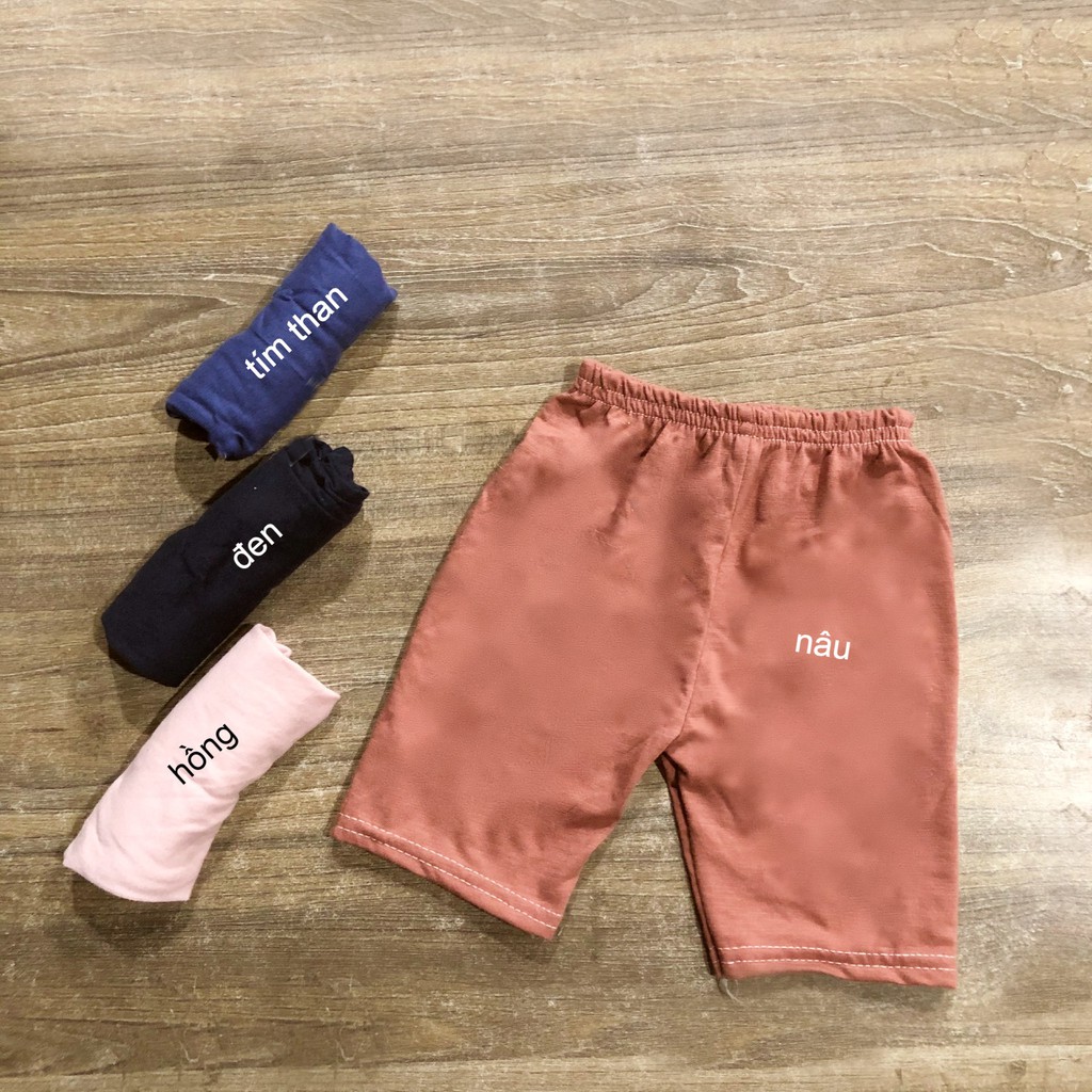 Quần legging đùi bé gái 7-18kg QATE682 - Quần chục legging đùi bé gái xinh xắn