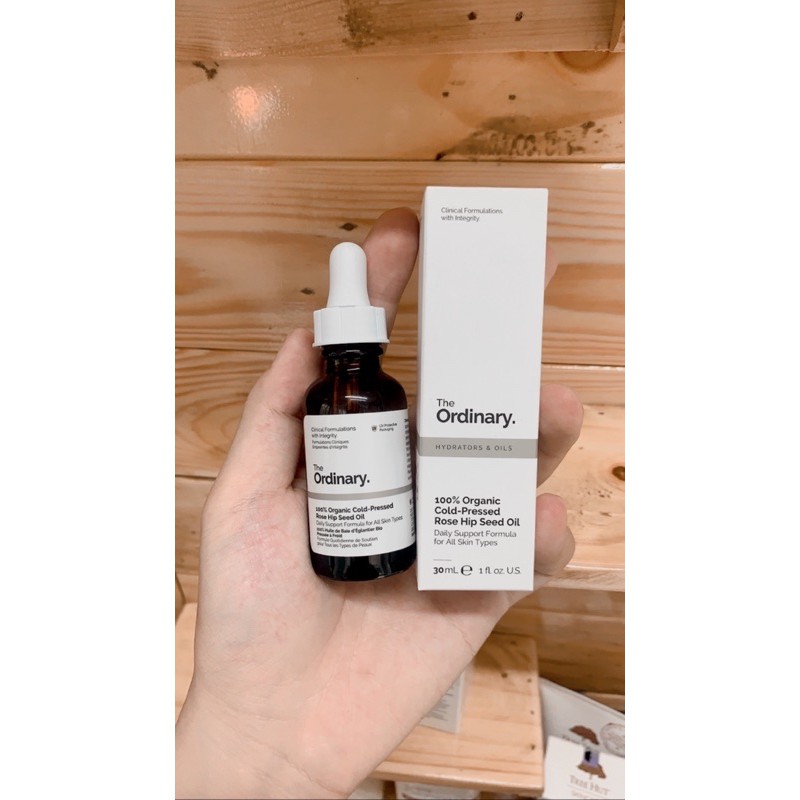 Dầu dưỡng ẩm The Ordinary - 100% Organic Cold-Pressed Rose Hip Seed Oil ( 30mL )