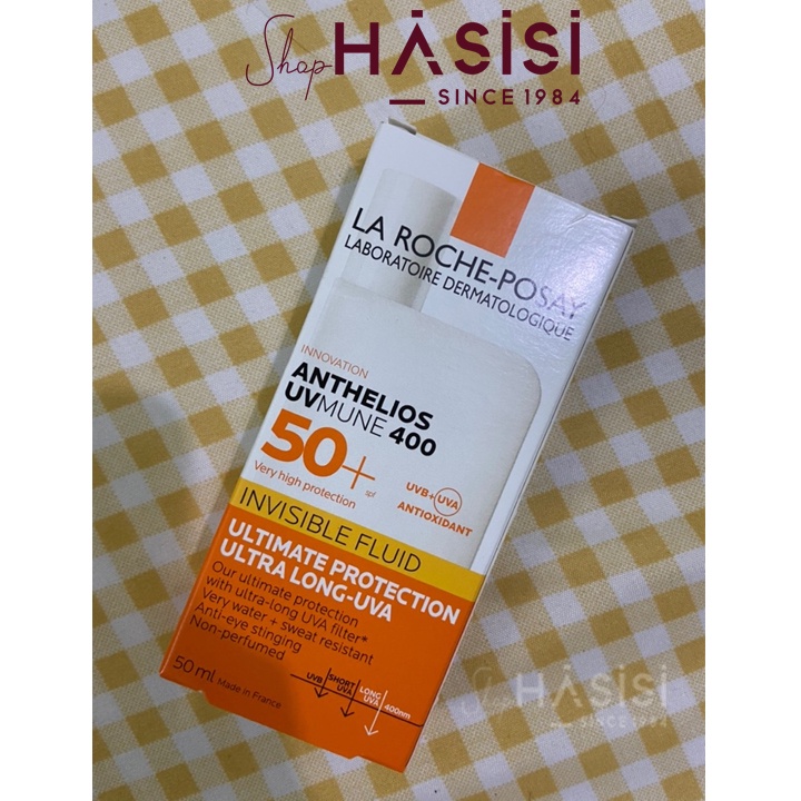 Kem Chống Nắng LA ROCHE(CTY) - Anthelios Uvmune 400 SPF50+ Fluid Invisible 50ml