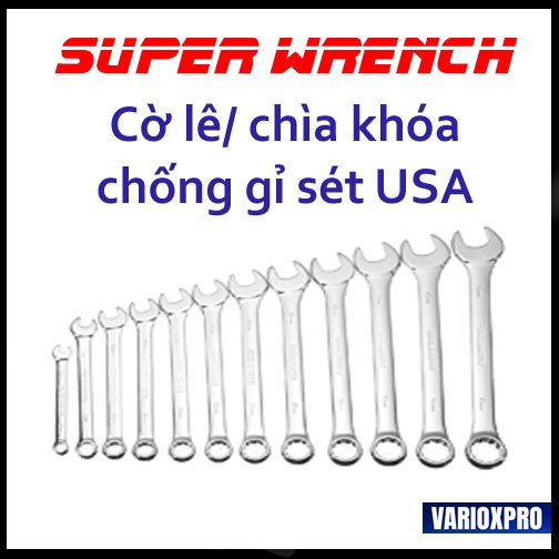 Chìa khóa mở ốc xe máy 10 mm- 12mm - 14mm chính hãng Chrome Vanadium nhập USA