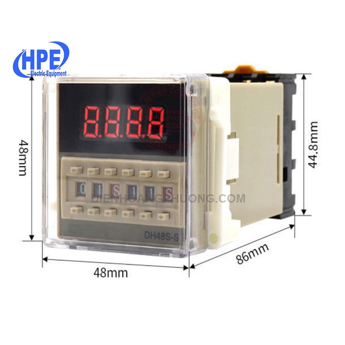 Relay thời gian Omron DH48S