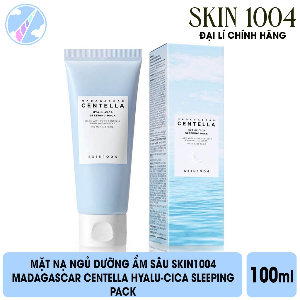 Mặt Nạ Ngủ Dưỡng Ẩm Sâu Chiết Xuất Hyalu-Cica Skin1004 Madagascar Centella Hyalu-Cica Sleeping Pack 100ml