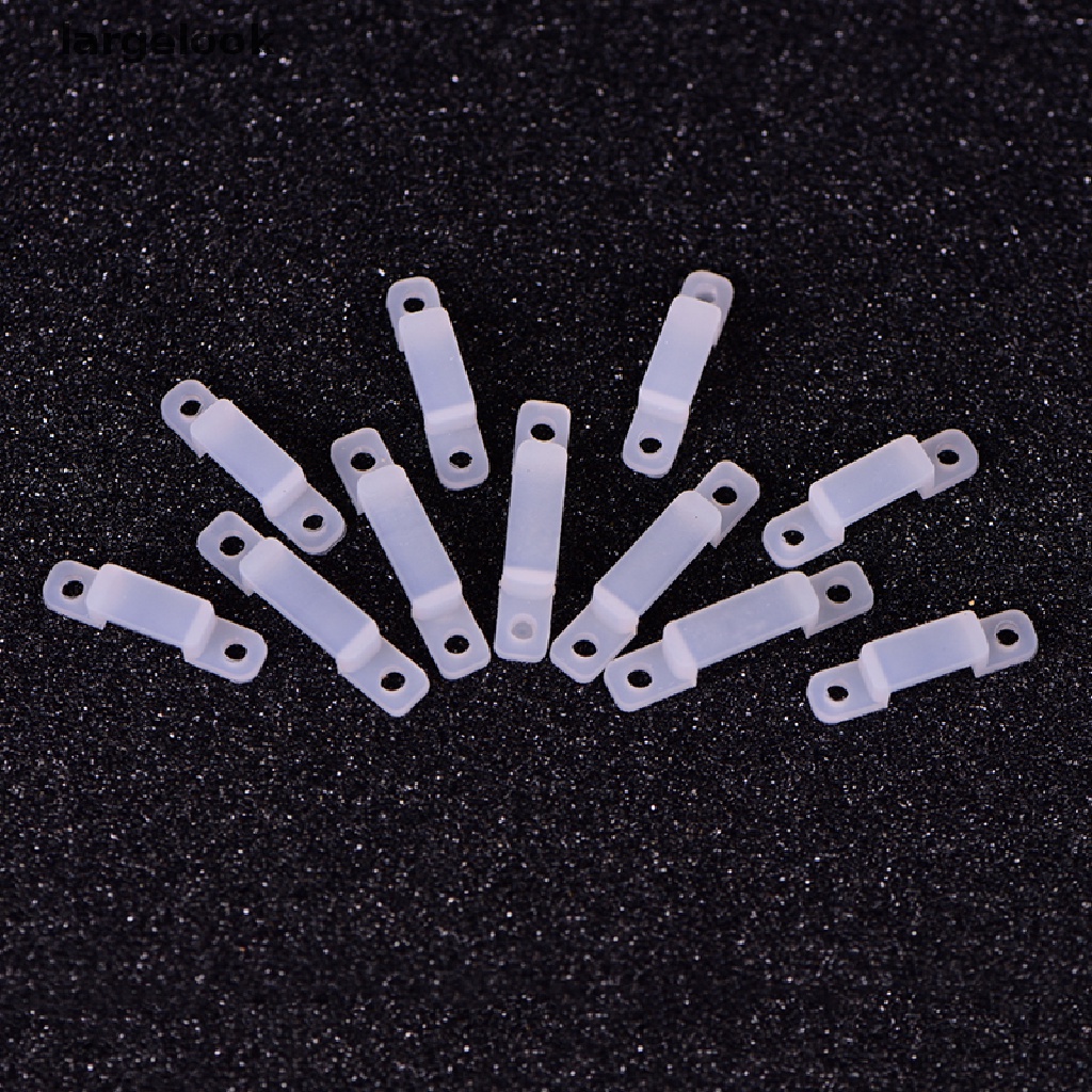 Set 10 Kẹp Nhựa Mềm 10 / 14mm Cố Định Đồ Dùng Tiện Dụng