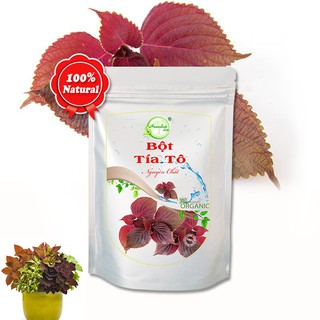 Bột Lá Tía Tô 500gr Mát gan, thanh lọc cơ thể - Henashop