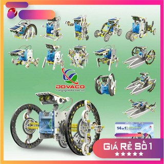 Robot lắp ghép năng lượng mặt trời 13 in 1