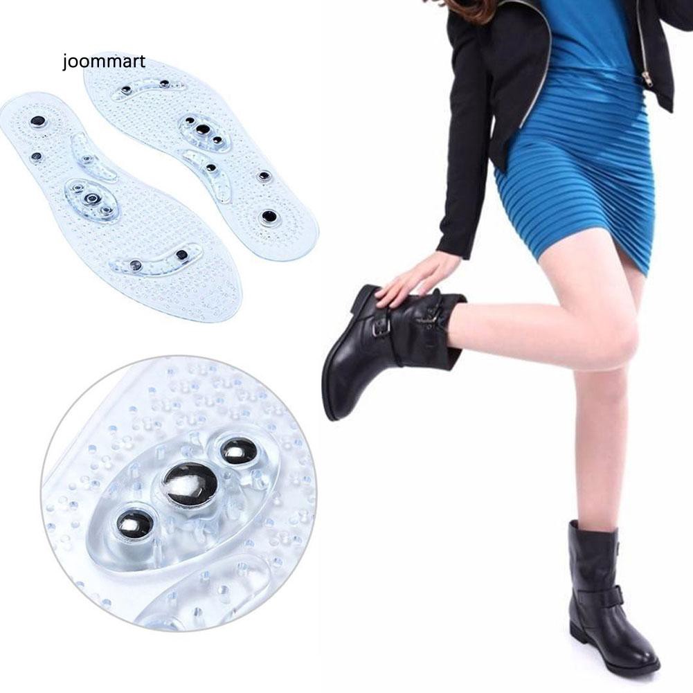 Cặp miếng lót giày có nam châm mát xa cải thiện các vấn đề da bàn chân