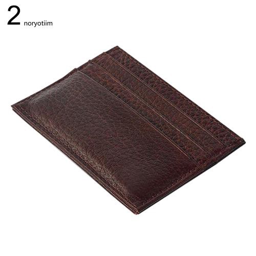 Ví da kiểu mỏng giữ thẻ tín dụng , giấy tờ cho nam