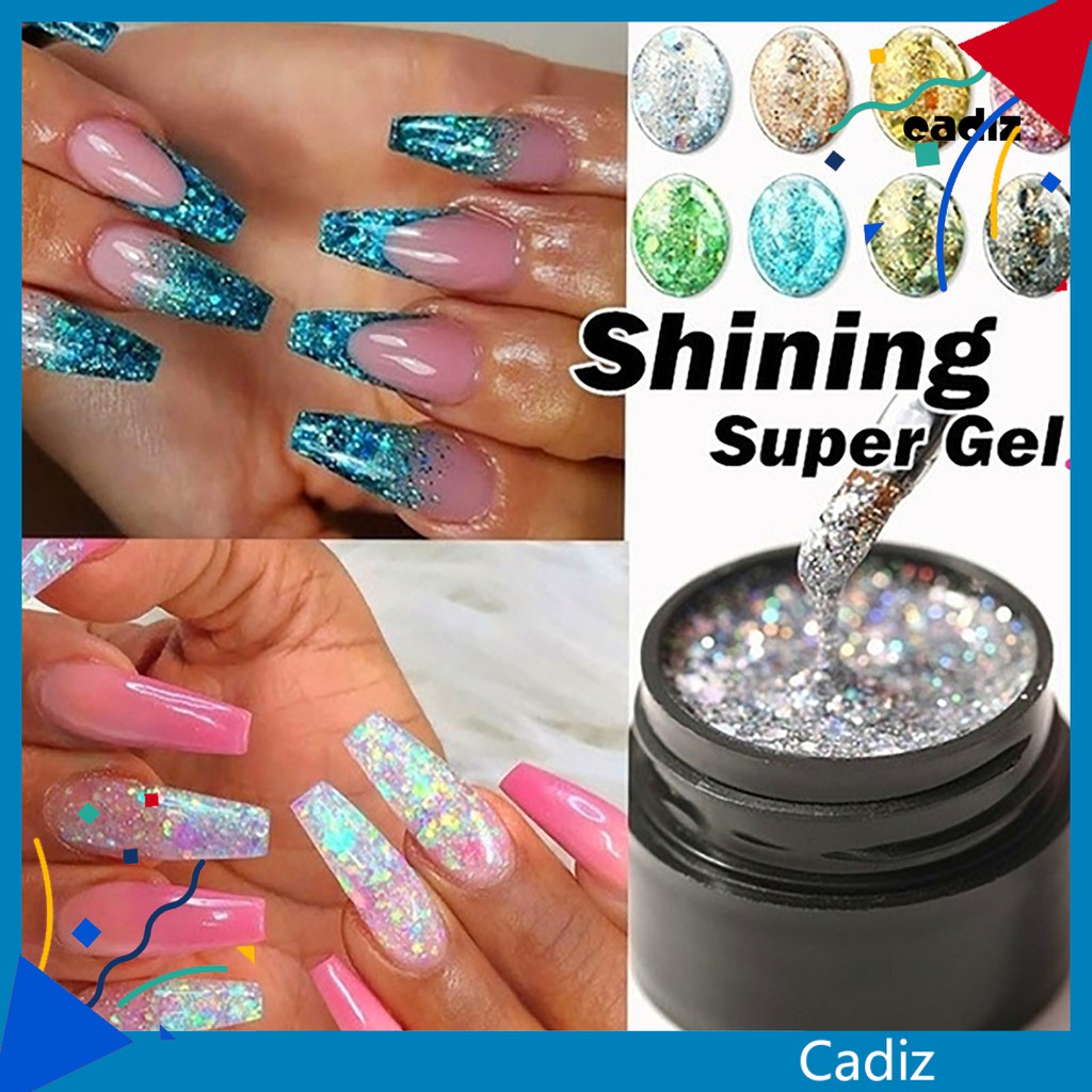 [Hàng mới về] Gel Kim Tuyến 5ml Dùng Để Sơn Trang Trí Móng Tay