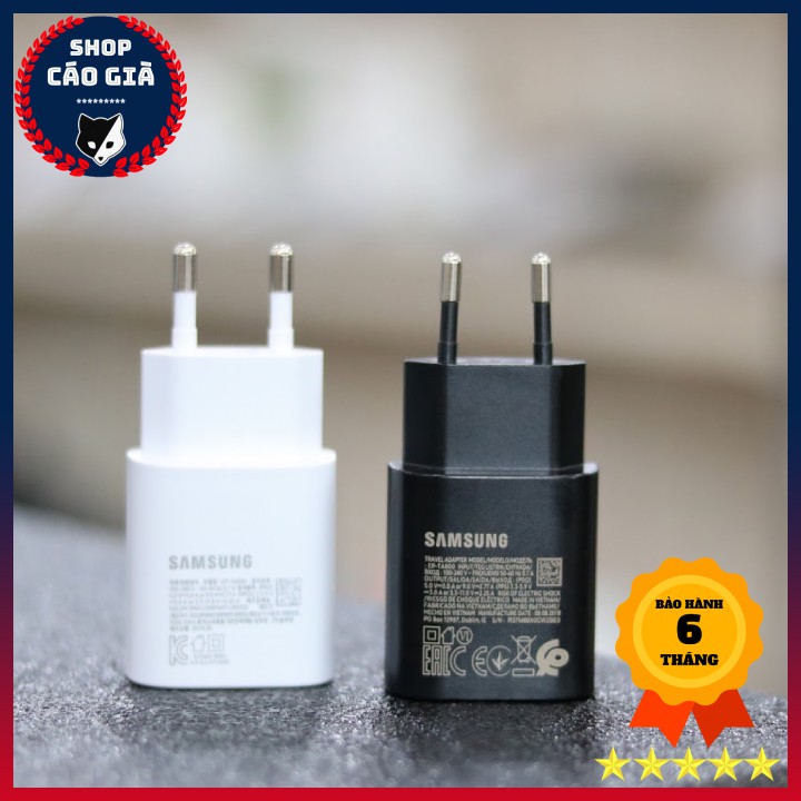 Combo Sạc Nhanh Samsung 25W Zin Type C