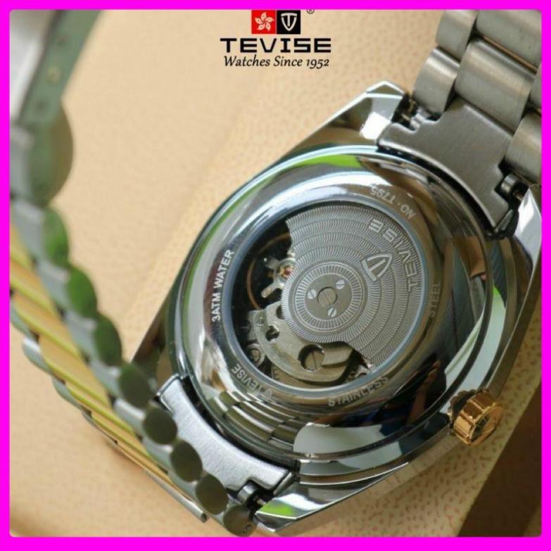 Đồng hồ cơ nam Tevise cơ lộ máy giá sinh viên, máy chạy cơ tự động cực chất, đẳng cấp [ Đồng Hồ Cơ ] | BigBuy360 - bigbuy360.vn