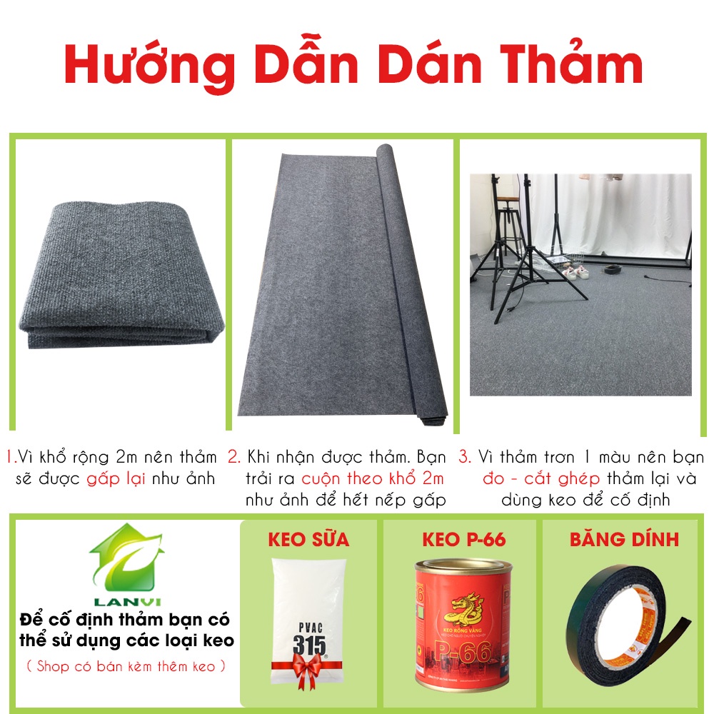 Thảm trải sàn nỉ - Thảm lót sàn trải phòng giá rẻ trải dày 3mm trải sự kiện, trải cửa hàng, phòng ngủ