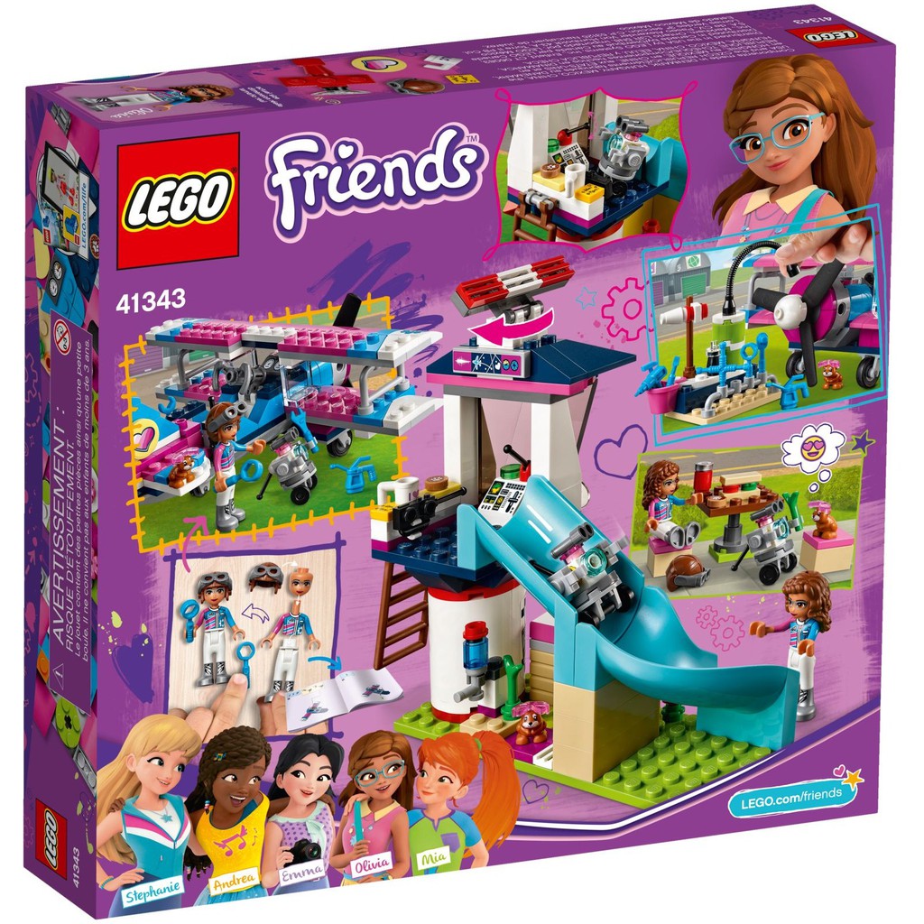 LEGO Friends 41343 - Chuyến Bay Khám Phá Thành Phố Heartlake