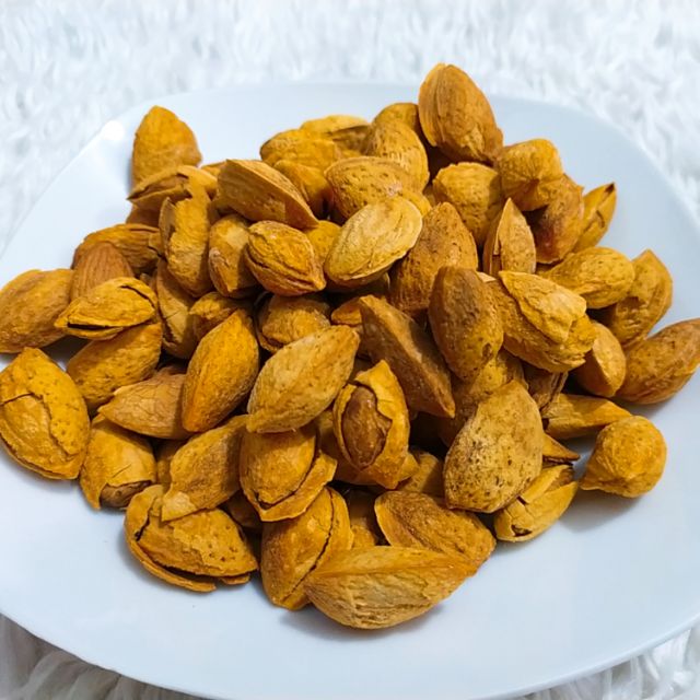 500GRAM HẠNH NHÂN RANG BƠ VỎ MỎNG MỸ