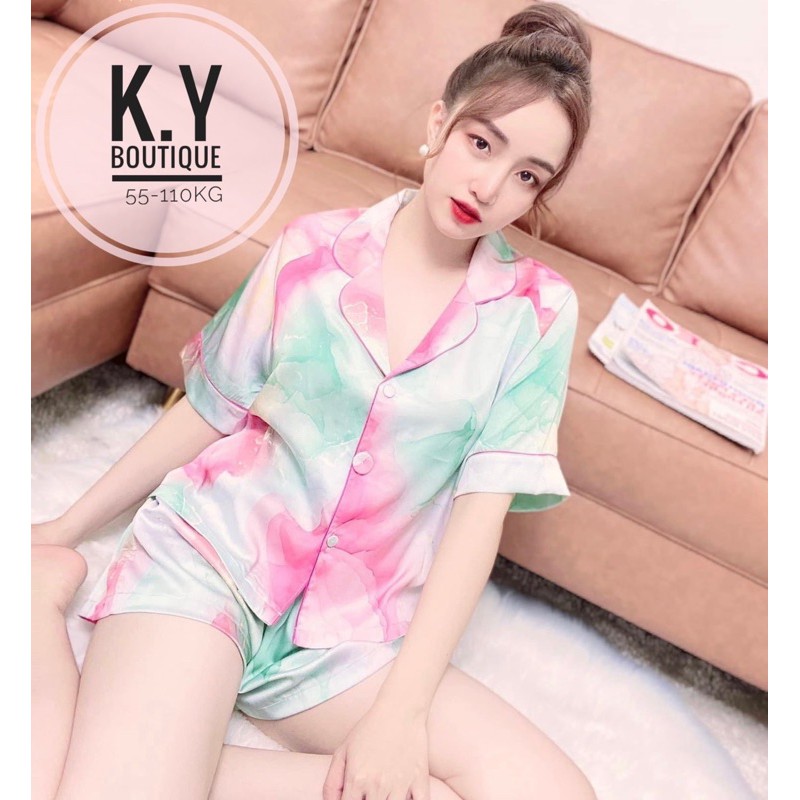 Đồ bộ lụa satin bigsize - Đùi