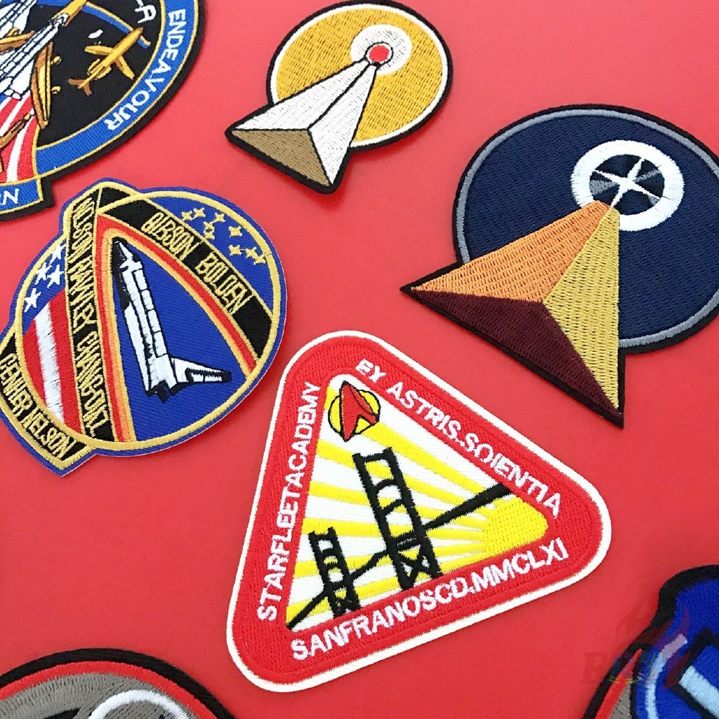 Nhập WAFACB01 giảm 10K_ Miếng vải khâu trang trí quần áo phong cách NASA（☸ NASA -  Outer Space Iron-On Patch ☸）（NASA - Series 04）