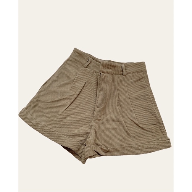 Quần short nhung tăm 001