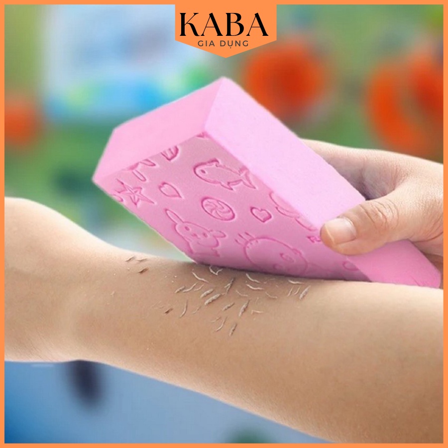 Miếng kì ghét bông tắm bọt biển kỳ ghét tẩy da chết bông kì ghét siêu sạch KABA