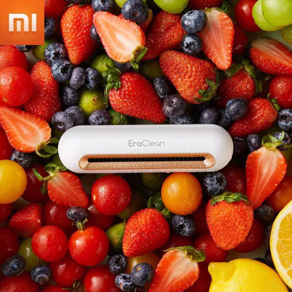 Máy tiệt trùng khử mùi tủ lạnh Xiaomi EraClean diệt khuẩn máy bảo quản thực phẩm, thanh lọc và khử trùng- Cổng sạc USB