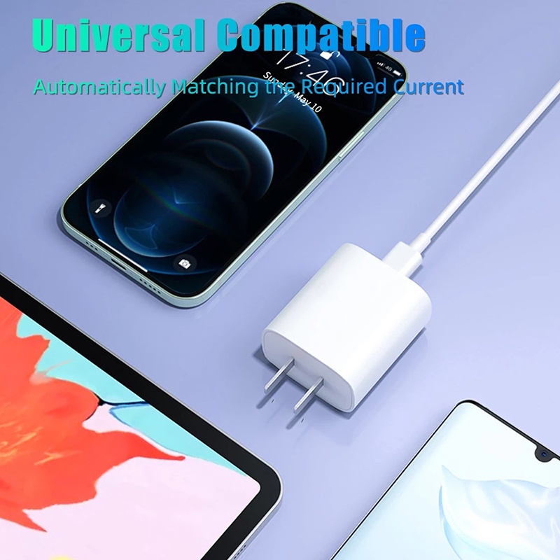Củ sạc nhanh USB Type C TBTIC 10W sử dụng tiện lợi cho Apple iPhone 12 Pro Max 11 XS Max XR Samsung Xiaomi Huawei