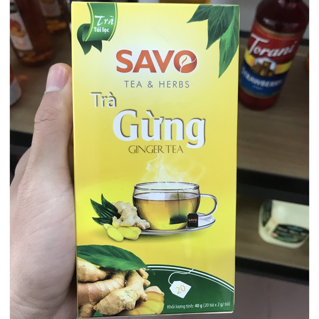 Trà túi lọc SAVO nhiều vị | 25 túi/hộp