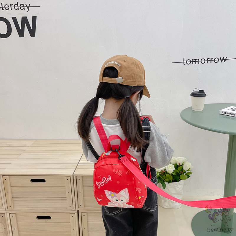 Balo Đi Học In Họa Tiết Hoạt Hình Dễ Thương Phong Cách Hàn Quốc Cho Bé