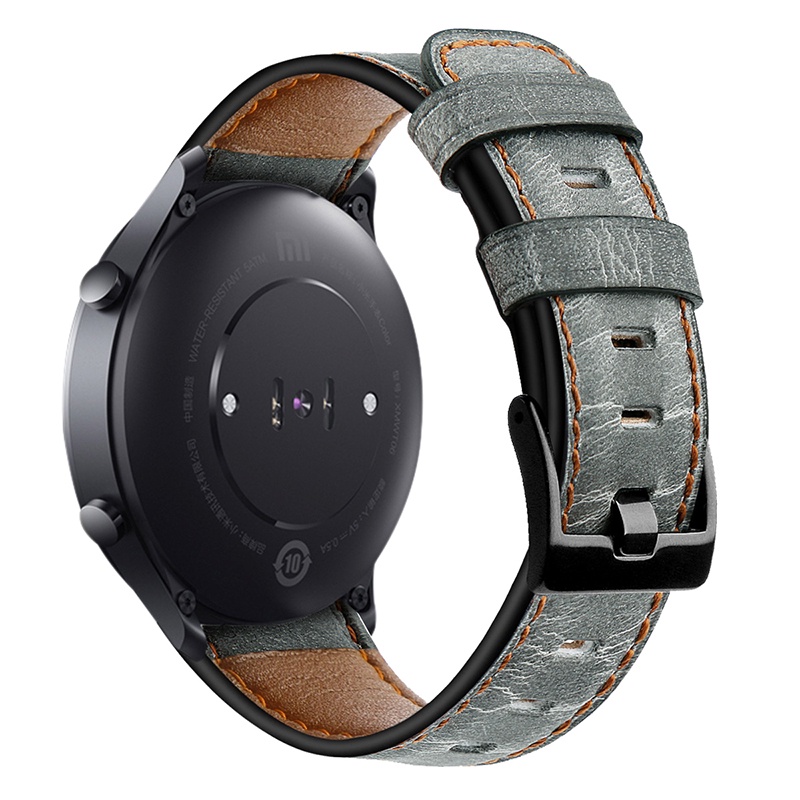 Dây Đeo Bằng Da Cho Đồng Hồ Samsung Galaxy Watch 5 4 40mm 44mm Watch5 Pro 45mm 20mm