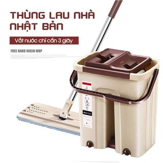 Bộ Lau Nhà Cải Tiến Tự Vắt Thông Minh Thế Hệ Mới Công Nghệ Nhật Bản