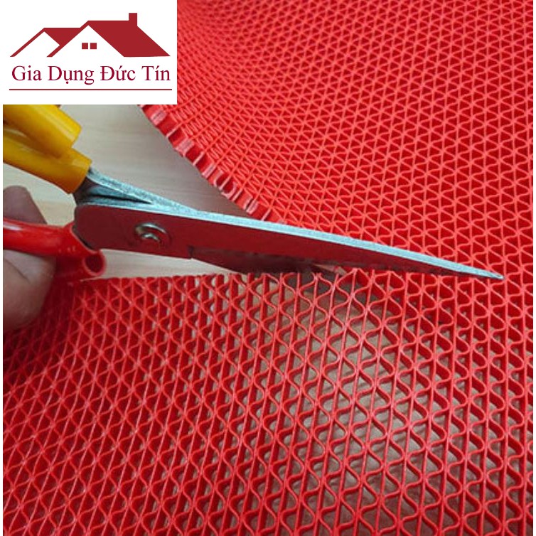 Thảm nhựa lưới chống trơn trượt khổ 0.9m và 1.2m dùng cho nhà tắm nhà bếp nhà vệ sinh.