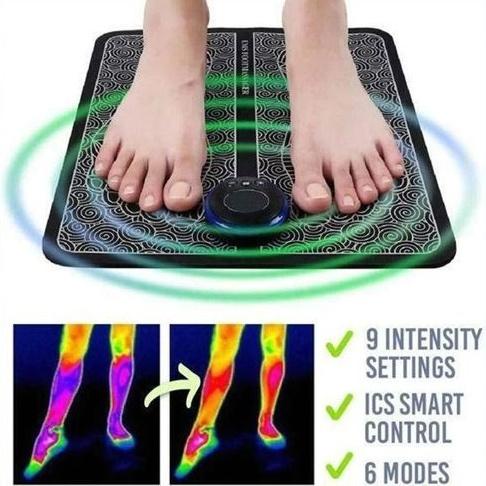 Thảm massage chân EMS giảm đau mỏi chân, giúp lưu thông khí huyết, chăm sóc sức khỏe - Soleil Care