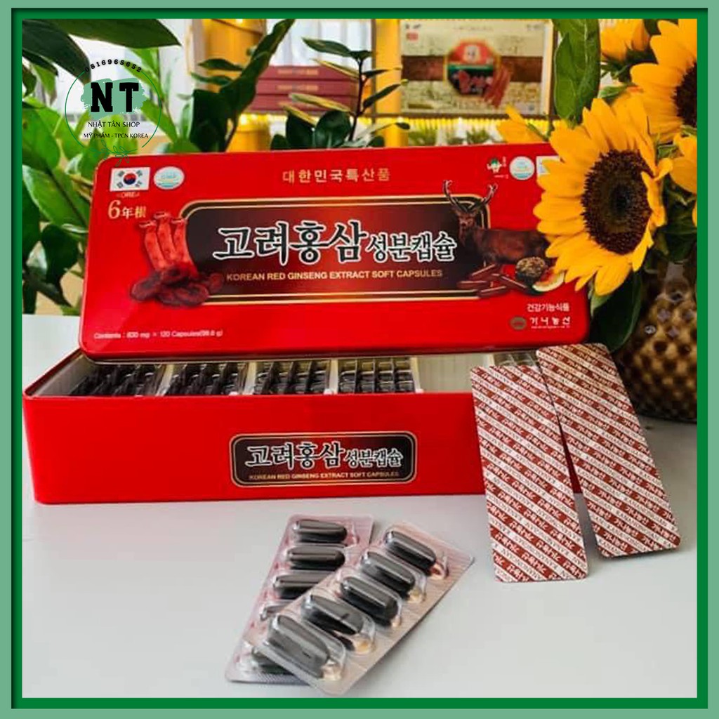 [MỚI] Đạm sâm nhung hươu Ginseng Hàn Quốc - Cải thiện sức khoẻ ngừa lão hoá | BigBuy360 - bigbuy360.vn