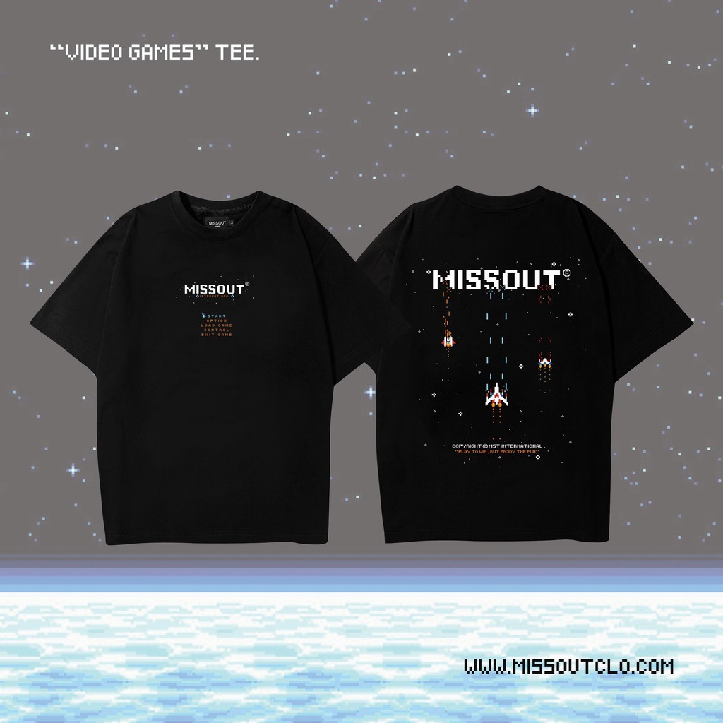 ÁO THUN VIDEOS GAME MISSOUT