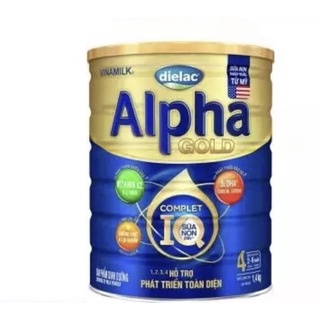 (Giá huỷ diệt)(mẫu  mới )Sữa bột Alpha Gold 4 HT1500g date 2024 ( mẫu mới )