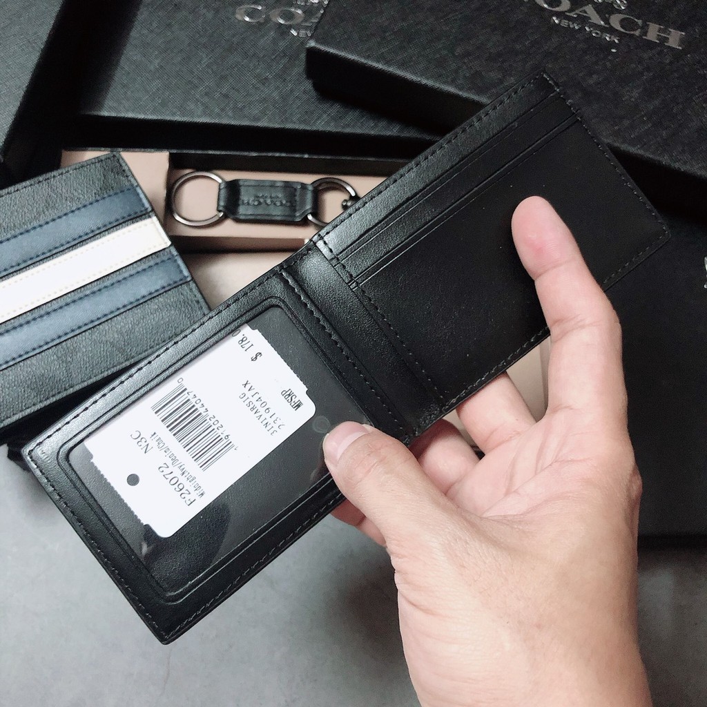 Set Coach ví ngắn + khóa - S163