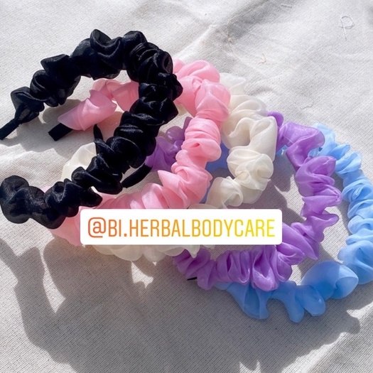 [Hàng thiết kế] Băng đô tóc, Cài tóc trơn vải voan xinh xắn handmade phong cách Hàn quốc nhiều màu cho bạn nữ