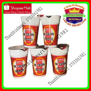 ComBo Mì Modern Lẩu Thái Tôm 5 hộp 10 hộp x 67g