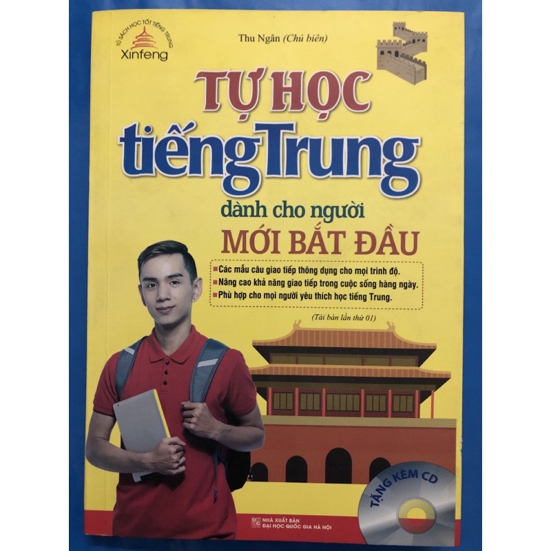 Sách Tự học tiếng Trung dành cho người mới bắt đầu