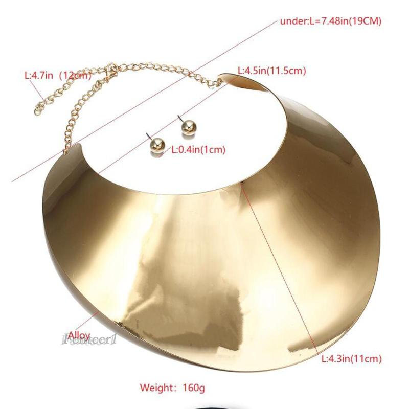 [Fenteer1] Set Vòng Cổ Choker Bản Lớn Châu Phi Phong Cách Halloween Cho Nữ